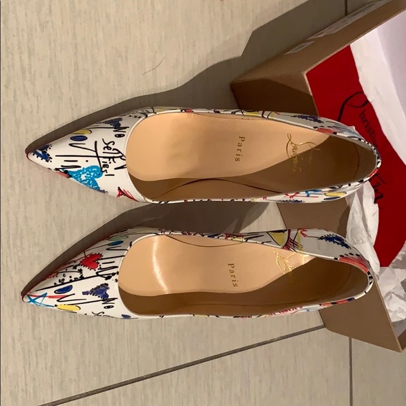 Christian Louboutin Shoes - So Kate 120 PAT LOUBITAG
